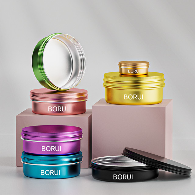 Borui Mehrfarbige Glasbehälter für Kerzen und Verpackungen in verschiedenen Volumina von 5ml bis 100ml - Bild 1