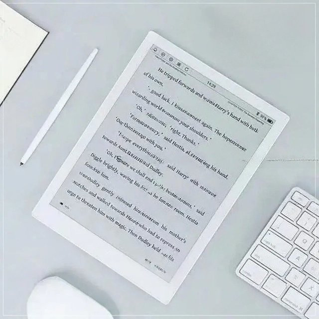 W7 E-Ink Tablet Android E-Reader mit 10,3 Zoll 300PPI Bildschirm und Stylus in Weiß - Bild 1