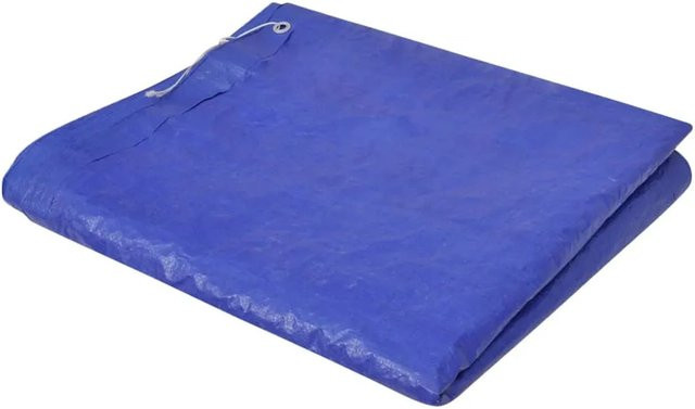 furnicato Poolabdeckung aus PE, 2er-Set, rechteckig, 90 g/m², B: 540 cm, T: 270 cm - Bild 1
