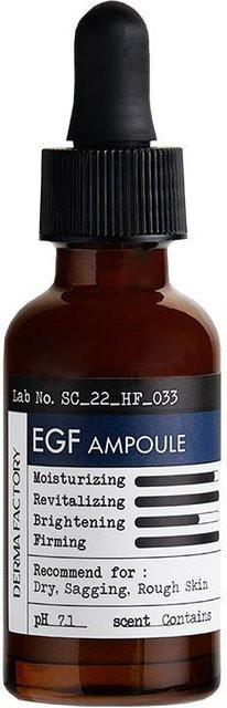 DERMA FACTORY EGF Ampulle Gesichtsserum, 30 ml, mit Panthenol - Bild 1