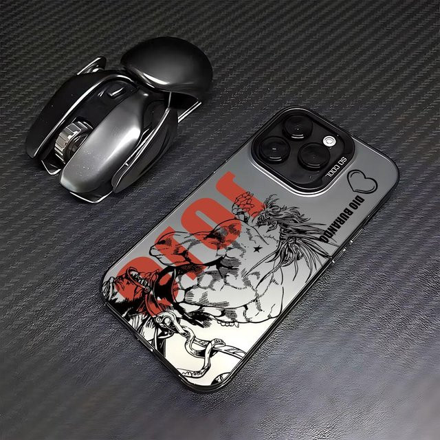 Anime JOJO's Bizarre Adventure Handyhülle für iPhone Modelle in Multicolour mit Anti-Fall Matt-Finish - Bild 1