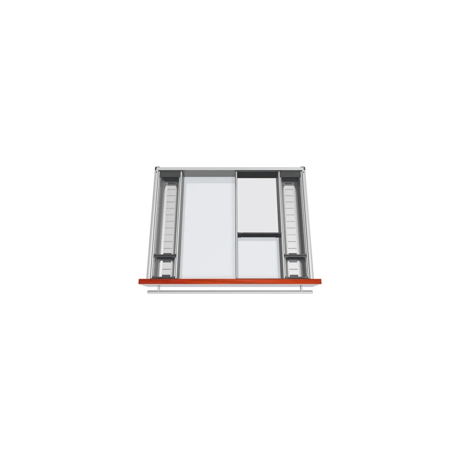 Blum Besteckeinsatz Orga-Line Facheinteilungs-Set Grau für Korpusbreite 601-699 mm und Nennlänge 450 mm - Bild 2