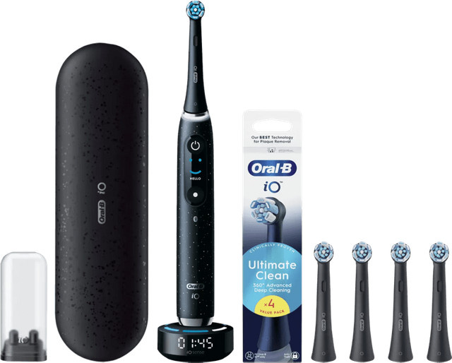 Oral-B iO 10 elektrische Zahnbürste Special Edition in Schwarz - Bild 1