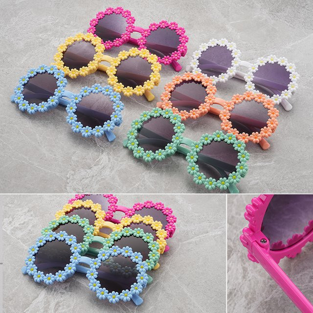 ZUXUB Sonnenbrille Kinder, Rund, Vollrand, Kunststoff - Bild 1