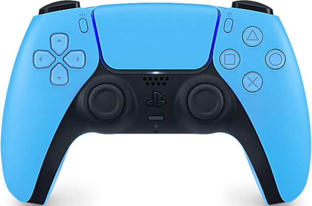 Sony PlayStation 5 DualSense Kabelloser Controller Polarstern in Weiß und Blau mit Bluetooth und USB-C für PlayStation, PC und Mobile - Bild 1