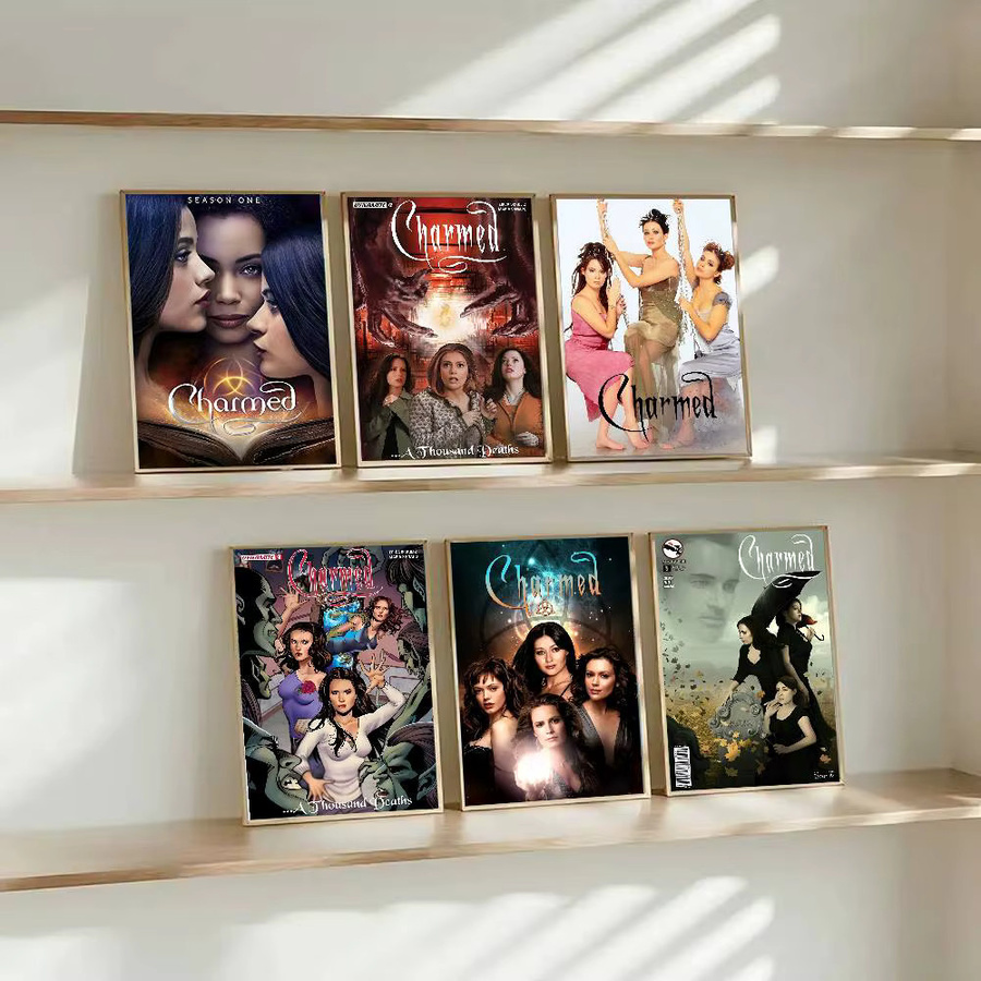 Charmed Filmplakat Wandkunst-Aufkleber in Mehrfarbig, Rechteckig - Bild 3