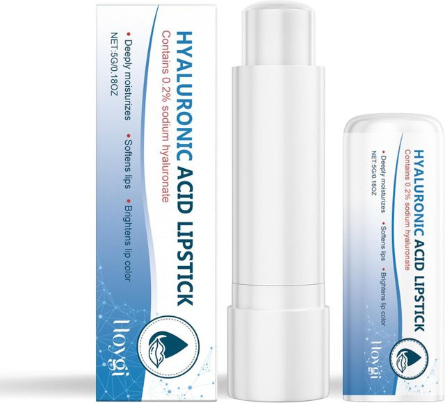 Hoygi Lippenbalsam mit Hyaluronsäure, 5g, White, Glänzend - Bild 1