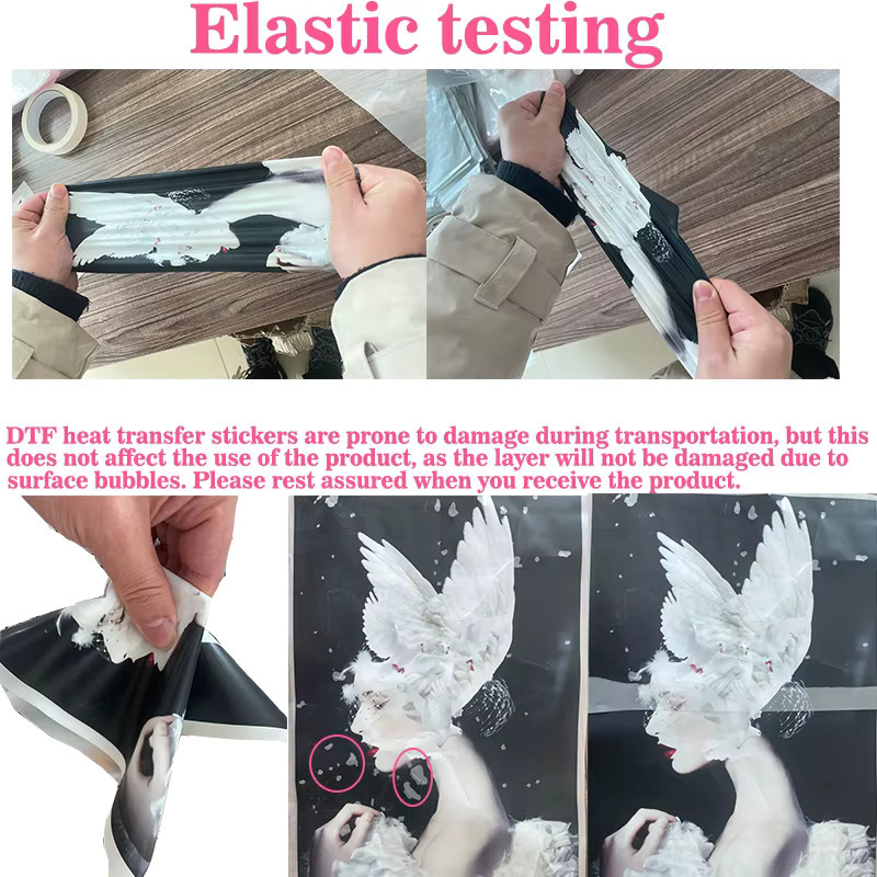 PGY HEHUOREN Thermo-Patch zum Aufbügeln für Kleidung, buntes DTF-Vinyl für DIY-Projekte und T-Shirts, multicolor - Bild 2
