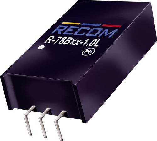 RECOM R-78HB5.0-0.5L DC/DC-Wandler Print 72 V/DC auf 5 V/DC 0.5A 2.5W Schwarz - Bild 1