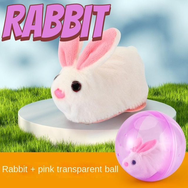 Pawly Elektrischer Kaninchen Hamster Rollball, Haustierspielzeug - Bild 1