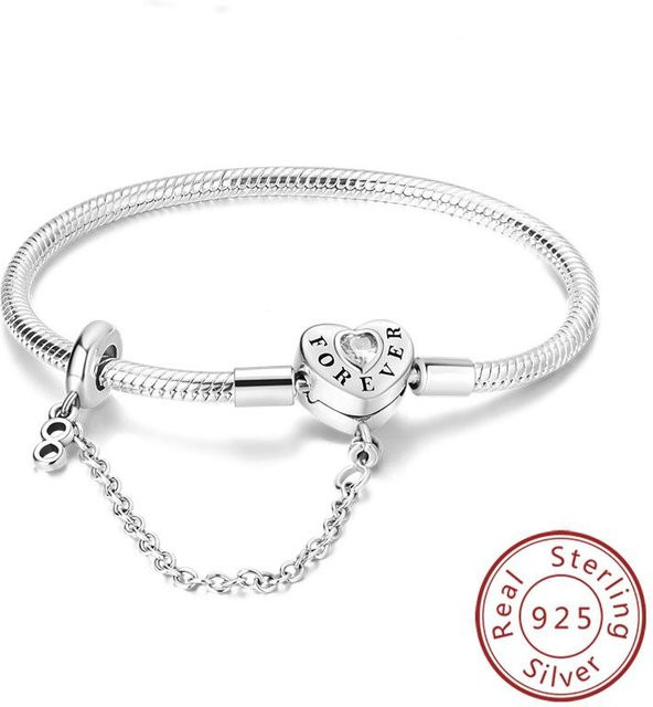 Charm-Armband 925 Silber, Damen - Bild 1
