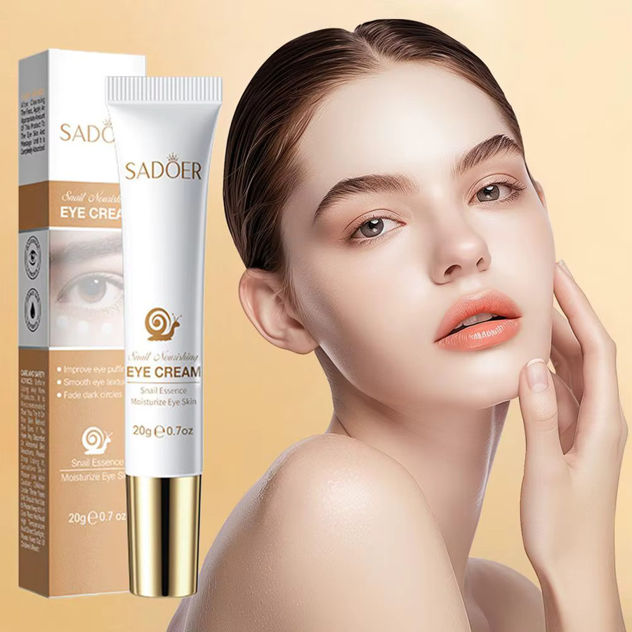 SADOER Augencreme mit Schneckensekret-Essenz, Unisex - Bild 2