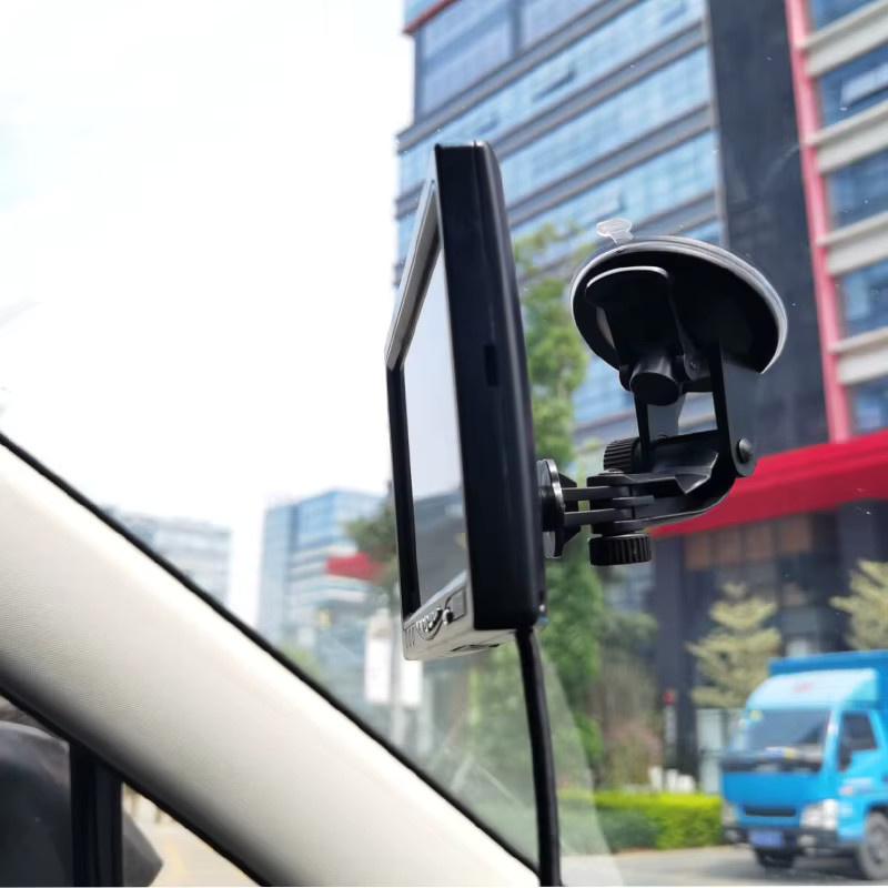 QXNY 4-Port Saugnapf-Halterung für Windschutzscheibe mit 360-Grad-Rotation in Schwarz für GPS und DVR - Bild 4