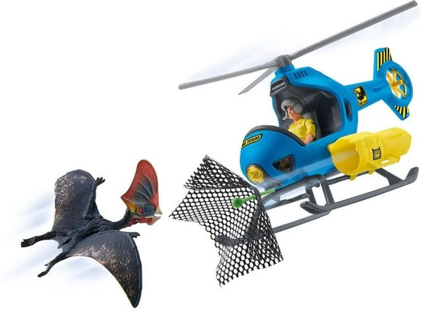 Schleich Spielfiguren-Set Attacke aus der Luft mit Dino und Forscher
