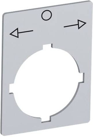 ABB Textschild SK615562-82 in Grau - Bild 1