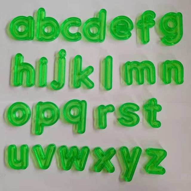 Kidsly Transparentes Alphanumerisches Buchstabierspiel, Lernspielzeug - Bild 1