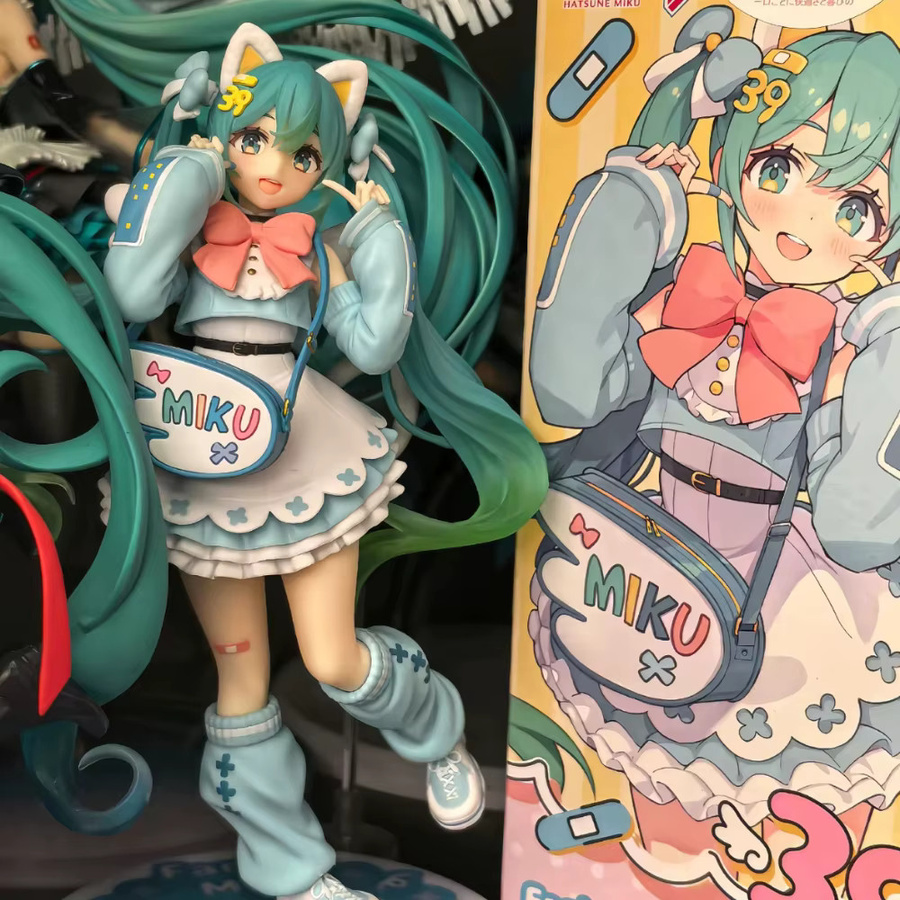Bandai Hatsune Miku Katzenmädchen Mode-Figur, Einzelfigur - Bild 2