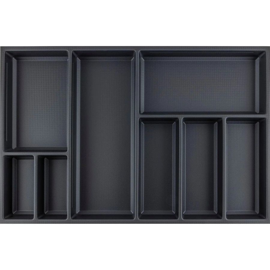 Agoform Besteckeinsatz Sky Schubladeneinsatz aus Kunststoff, Schwarz, B: 72,0 cm, T: 5,3 cm, H: 47,3 cm - Bild 2