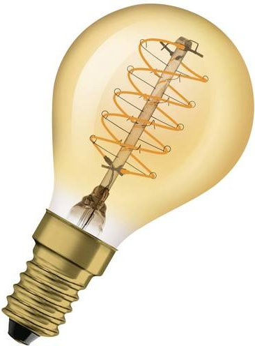 Osram LED Filament Leuchtmittel E14 Tropfenform Warmweiß Gold/Messing dimmbar H x B: 7,8 x 4,5 cm - Bild 1