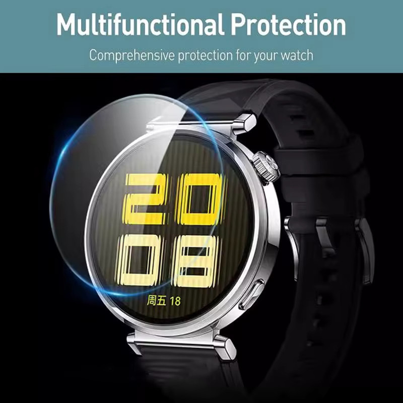 Huawei Uhrenschutzfilm, Glas, transparent, für GT 5 4 41mm 46mm GT5 Pro - Bild 4