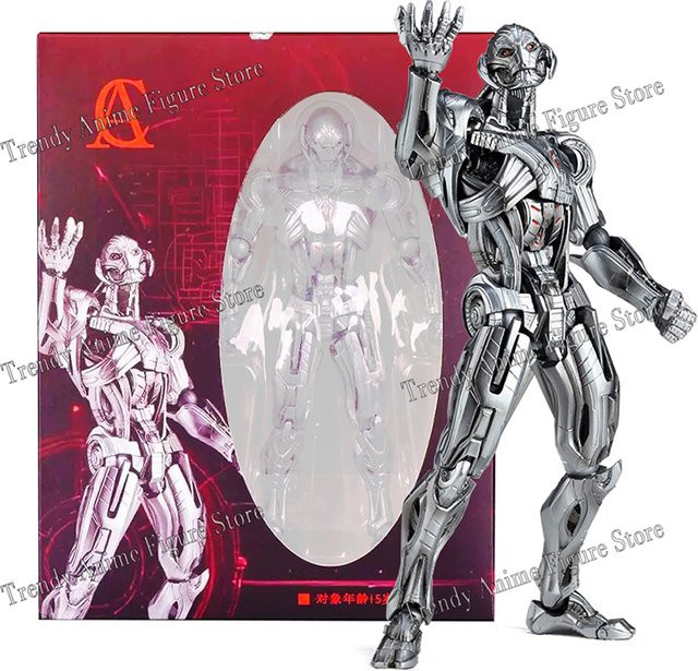 Bandai Marvel Revoltech Avengers Ultron Actionfigur, Einzelfigur, ab 14 Jahren - Bild 1