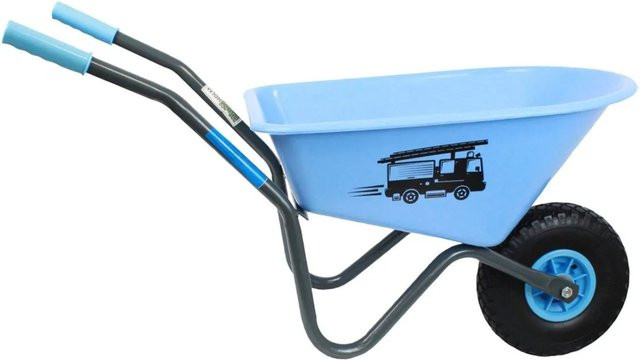 TRUTZHOLM Kinderschubkarre Feuerwehr Blau - Bild 1
