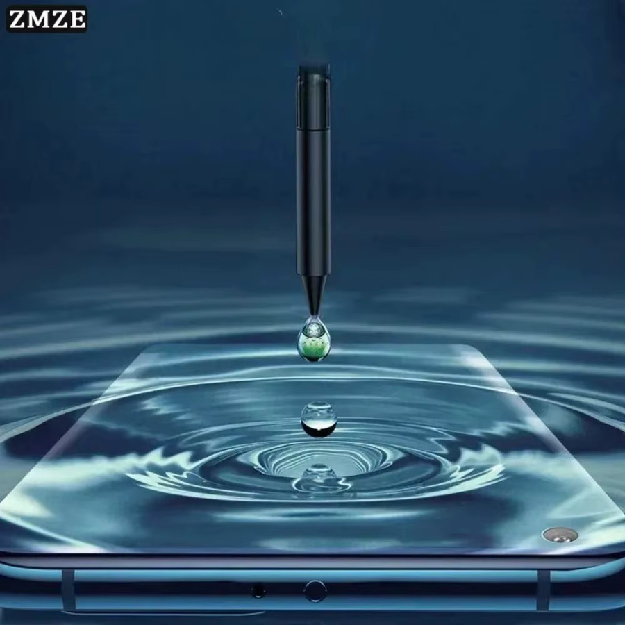 Set aus 3 oder 4 UV-Displayschutzfolien aus gehärtetem Glas für Realme 14 Pro und 14 Pro Plus, kratzfester HD-Bildschirmschutz mit Vollkleber für gebogene Displays, transparent - Bild 3