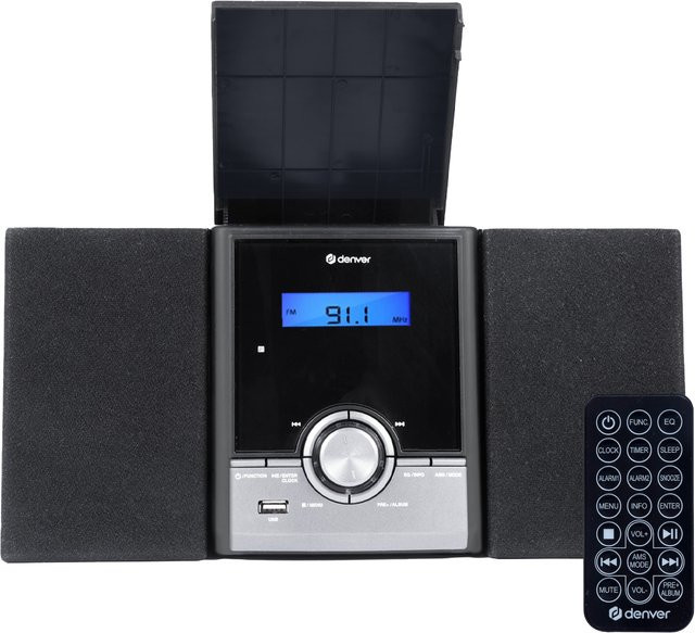 Denver MDA-285 Stereoanlage mit DAB+, UKW, CD, Bluetooth und MP3 in Schwarz - Bild 2
