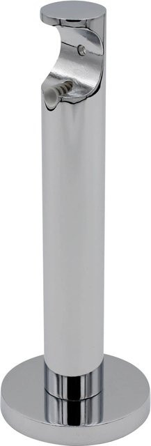 Mydeco Gardinenstangen-Halterung Function in Chrom, Durchmesser: 2 cm, Abstand: 12 cm - Bild 1