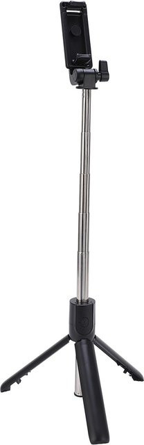 Koogeelife Selfie-Stick Stativ mit Bluetooth Fernbedienung und 360 Grad Drehung in Schwarz - Bild 1
