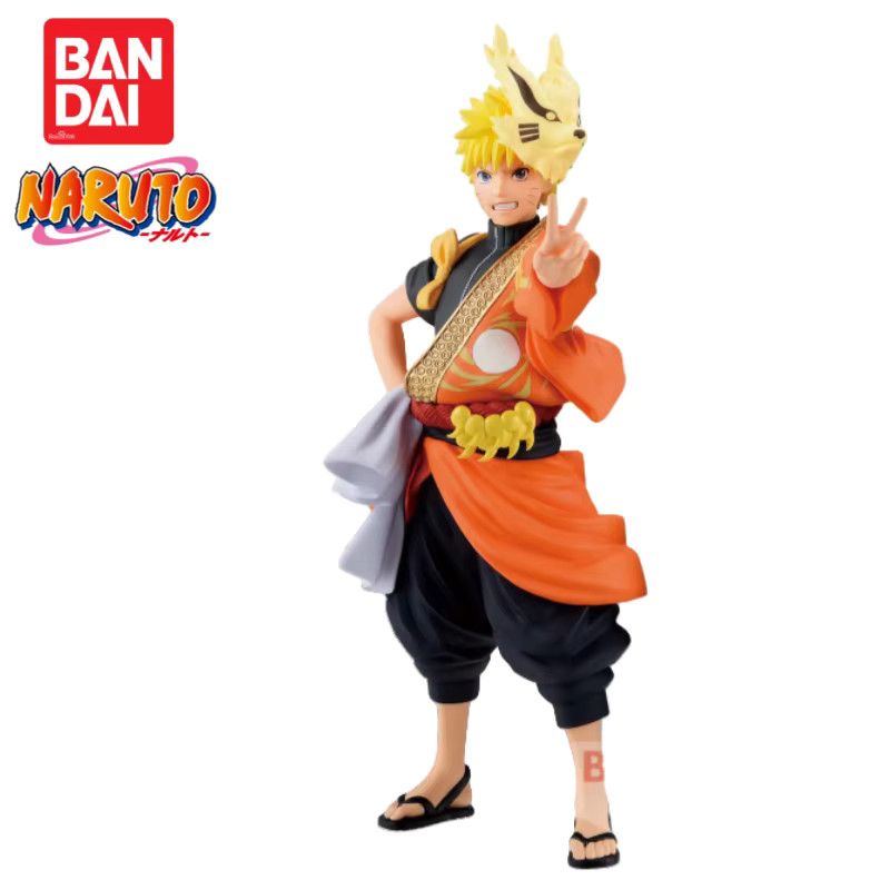 Bandai Banpresto Naruto Anime Actionfigur Uzumaki Naruto und Uchiha Sasuke Modell in Multicolor - Bild 3