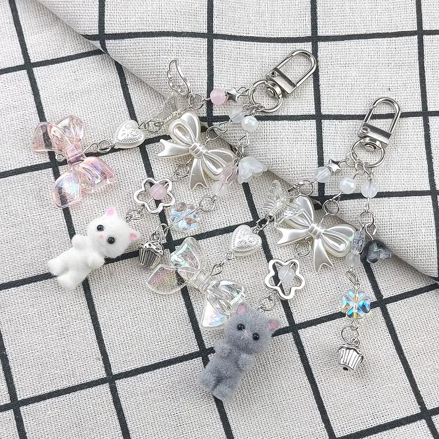 Handykette, Lanyard-Anhänger, Silber, Unisex - Bild 2