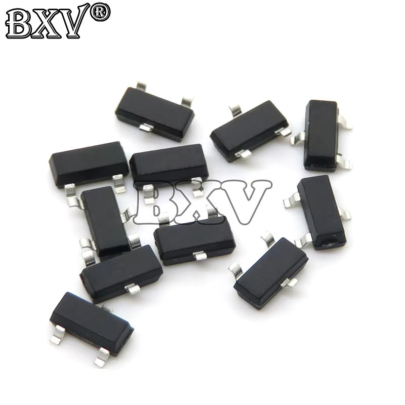 BXV BFR93A SOT23 Bipolarer Kleinsignaltransistor, 20 Stück, Schwarz - Bild 1