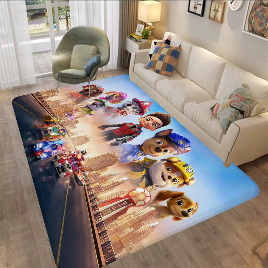 TV Paw Anime P-Patrols Bodenmatte Retro Rutschfester Teppich für Wohnzimmer und Küche - Bild 2