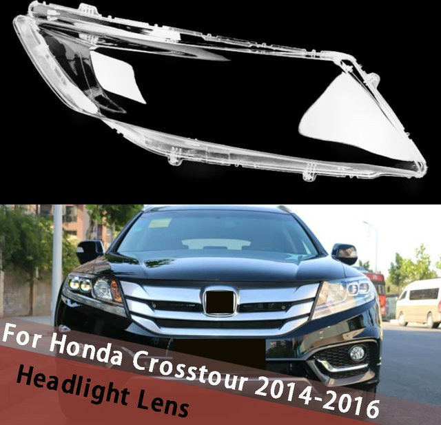 Gaolandi Scheinwerfer Objektiv Abdeckung für Honda Crosstour 2014 2015 2016, Front Scheinwerfer Lichter Shell, transparent - Bild 1