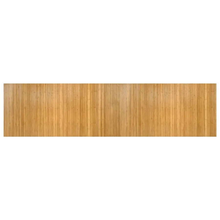 vidaXL Teppich Rechteckig in Beige aus Bambus und Polypropylen, B/T: 100 x 400 cm - Bild 2