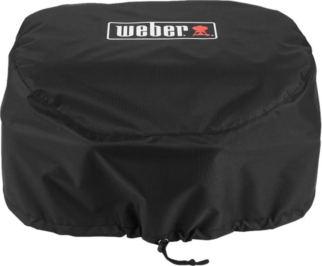 Weber Premium Abdeckhaube für Lumin Elektrogrills in Schwarz, B: 51,5 cm, T: 47 cm - Bild 1