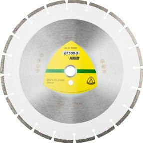Klingspor DT 300 U Diamanttrennscheibe Universal Silber Durchmesser: 300 mm, Dicke: 2,8 mm, Bohrung: 30 mm - Bild 1