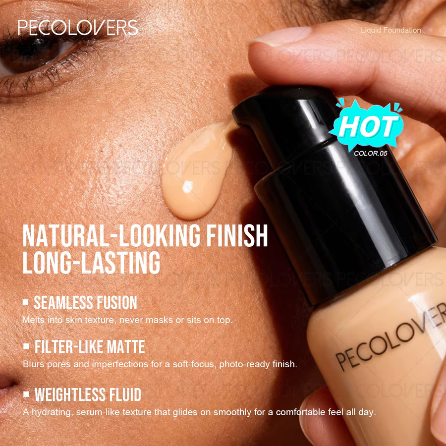 PECOLOVERS Foundation Concealer, Mehrfarbig, Vollständige Abdeckung, Unisex - Bild 4