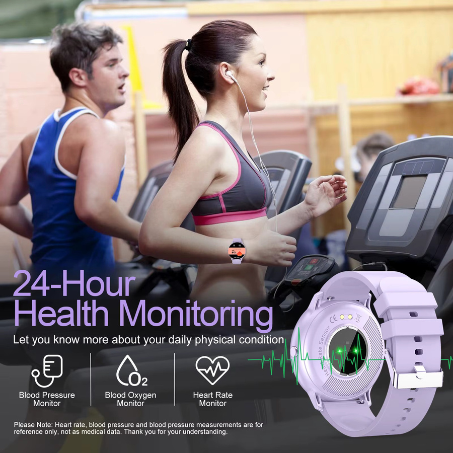 LIGE Smartwatch mit Bluetooth-Anruffunktion und IP67 Wasserdichtigkeit für Sport und Fitness, kompatibel mit Android und iOS - Bild 6