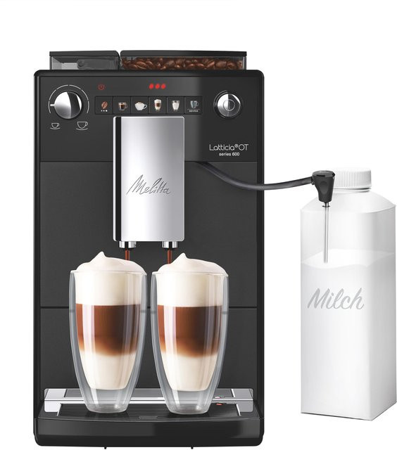 Melitta Latticia OT Kaffeevollautomat mit Milchlanze in Frosted Black - Bild 1