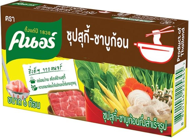 Knorr Bouillonwürfel für Sukiyaki und Hot Pot Suppe 72 g - Bild 1