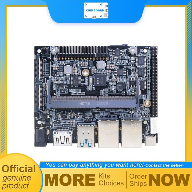 Banana Pi BPI-SM9 AI-Industriesystem mit SOPHGO BM1688, 8 GB LPDDR4, 32 GB eMMC, ARM CA53 Octa-Core 1,6 GHz, Schwarz - Bild 1