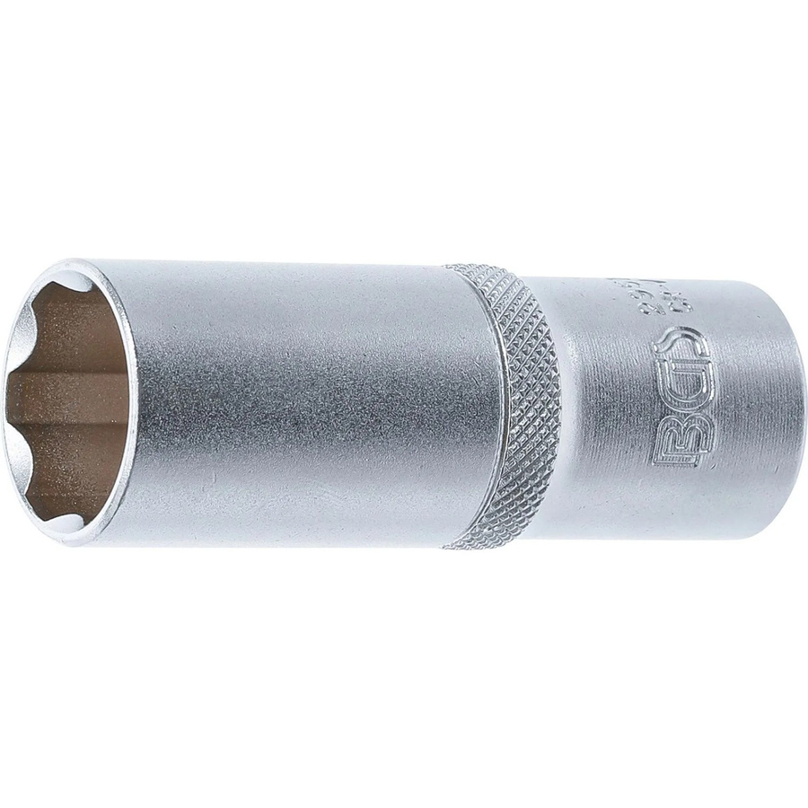 BGS Steckschlüssel-Einsatz Super Lock tief 1/2 Zoll Antrieb SW 21 mm silber - Bild 2