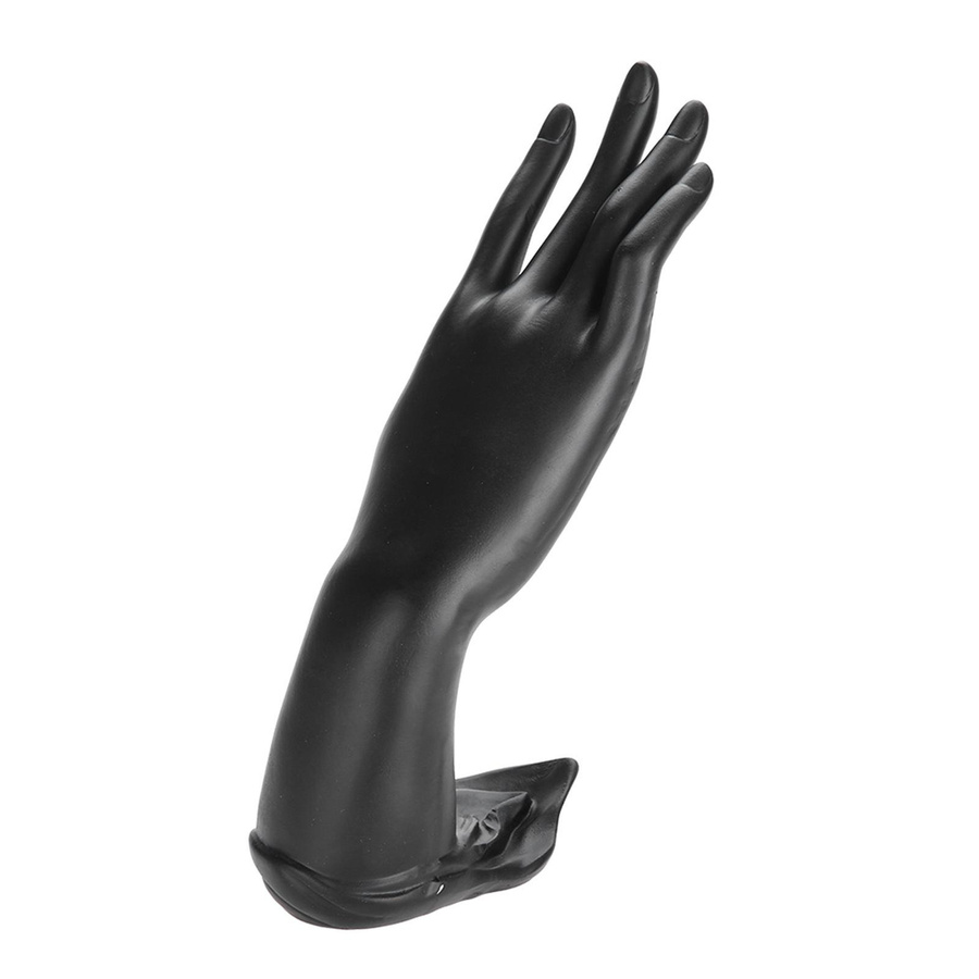 CosyHome Schaufensterpuppenhand aus Harz als Präsentationsständer für Schmuck und Ringe in Schwarz - Bild 5