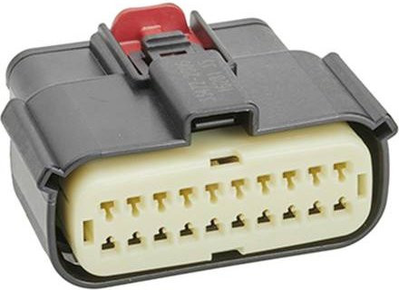 Molex Buchsengehäuse-Kabel 1600740001 in Schwarz und Grau - Bild 1