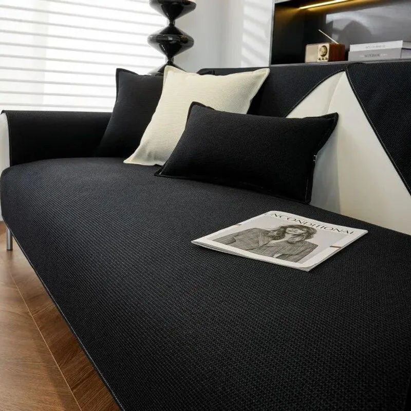 BC Pet Supplies Sofa-Schutzmatte aus wasserdichtem Mikrofaser-Stoff, grau, 70 x 70 cm - Bild 3