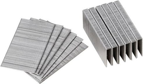 Batavia Tacker Set in Silber mit 200 Klammern 32 mm und 200 Nägeln 40 mm - Bild 1