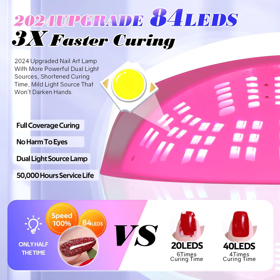 DianaBeauty UV-LED-Nagellampe, 84 LEDs, Unisex - Bild 2