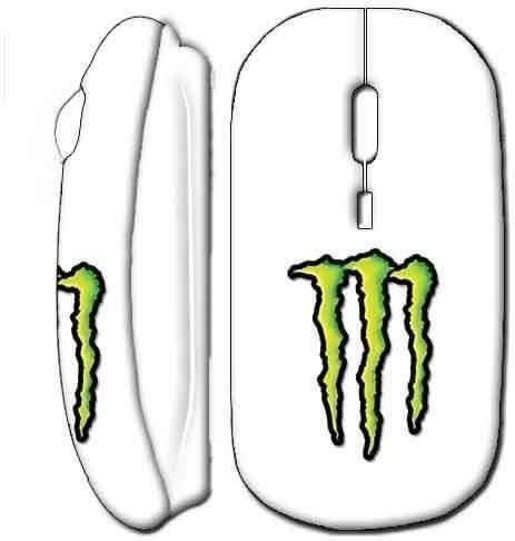 M Energy Monster Kabellose Maus in Weiß inklusive WiFi-USB-Stick für Mac und PC - Bild 1